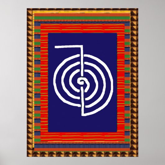 霊気シンボルヒーリングART Yoga : cadau pour tus ポスター (正面)