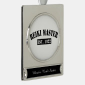 霊気デザイン シルバープレートバナーオーナメント (右)