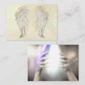 霊気ヒーラーサイキックヴィンテージボホビジネスカード 名刺 (正面/裏面)