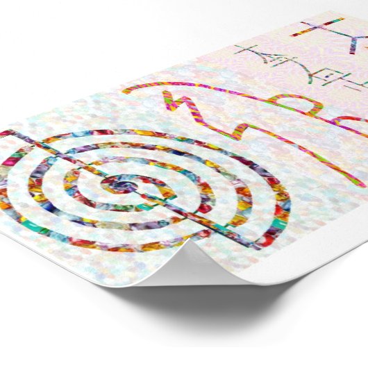 霊気ヒーリングショクレシャイヘイキディスタンスのヒーラー ポスター (角)