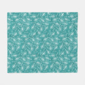 霊気ヒーリングシンボルパターンチョクレイ フリースブランケット (正面(横))