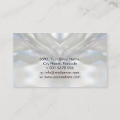 霊気ヒーリングハンズアンドロータス – アメジスト&玉 名刺 (裏面)