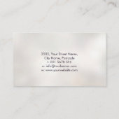 霊気ヒーリングハンズアンドロータス – パール 名刺 (裏面)