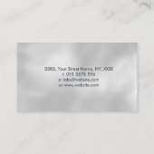 霊気ヒーリングハンズインロータスアワロンと金ゴールド 名刺 (裏面)