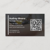 霊気プラクティショナウェルネスプロフェッショナルマッサージ 名刺 (正面)