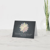 霊気マスタおよびヨガ仲介インストラクター引用文 カード (正面)