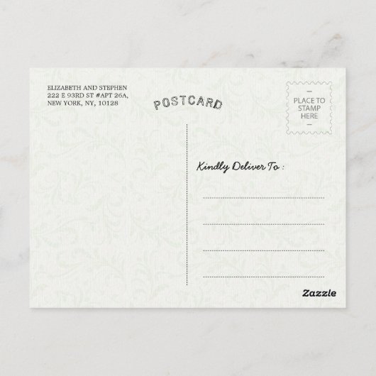 霊気マスタおよびヨガ仲介インストラクター引用文 ポストカード (裏面)