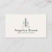 霊気マスタとチャクラ名刺 名刺 (正面)