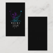 霊気マスターエネルギーセラピー瞑想 名刺 (正面/裏面)