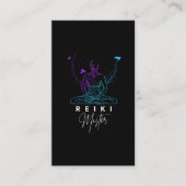 霊気マスターエネルギーセラピー瞑想 名刺 (正面)