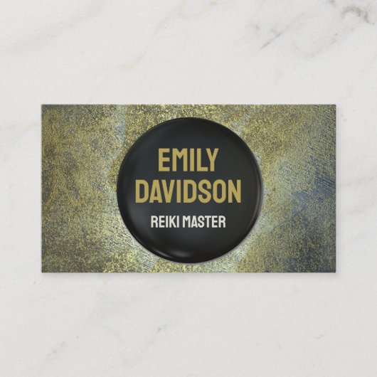 霊気マスターエネルギーヒーラースピリチュアルヨガトレーナー 名刺 (正面)