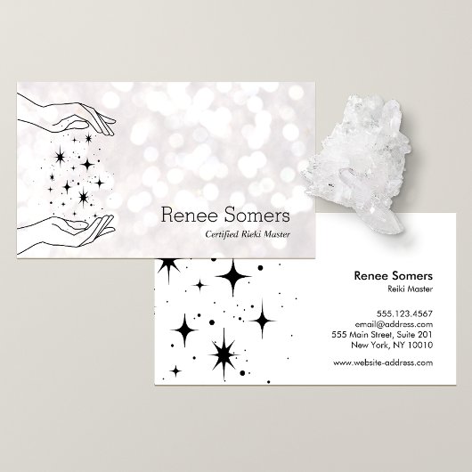 霊気マスターエネルギー修復 名刺