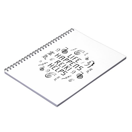 霊気マスターギフトアイディア |霊性の贈り物 ノートブック (左側)