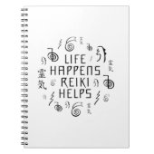 霊気マスターギフトアイディア |霊性の贈り物 ノートブック (正面)