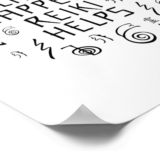 霊気マスターギフトアイディア |霊性の贈り物 ポスター (角)