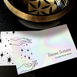 霊気マスターチャクラエネルギーヒーラー 名刺