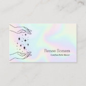 霊気マスターチャクラエネルギーヒーラー 名刺 (正面)