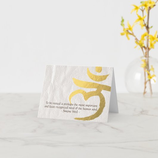 霊気マスターヨガ仲介引用文ルートチャクラ標識 カード (黄色い花)