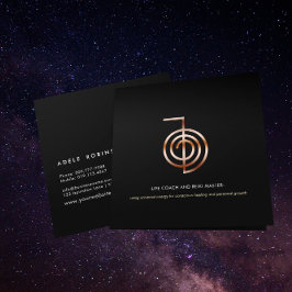 霊気マスターライフコーチ スクエア名刺