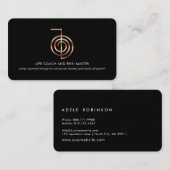 霊気マスターライフコーチ 名刺 (正面/裏面)