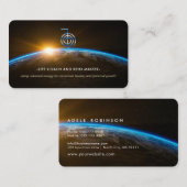 霊気マスターライフコーチ- Universe 名刺 (正面/裏面)