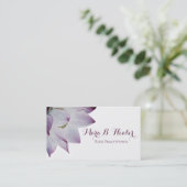 *~*霊気ヨガロータスエナジーヒーラーライト充填 名刺 (スタンド正面)