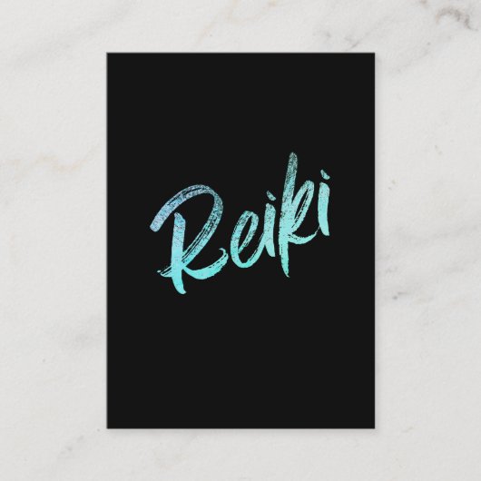 *~*霊気修士治癒力 名刺 (正面)