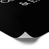 霊気原則クラリブラック ポスター (角)