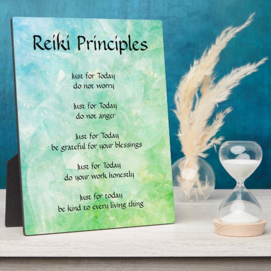 霊気原則 フォトプラーク (側面)