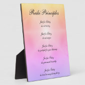 霊気原則 フォトプラーク (側面)