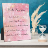 霊気原則 フォトプラーク (側面)