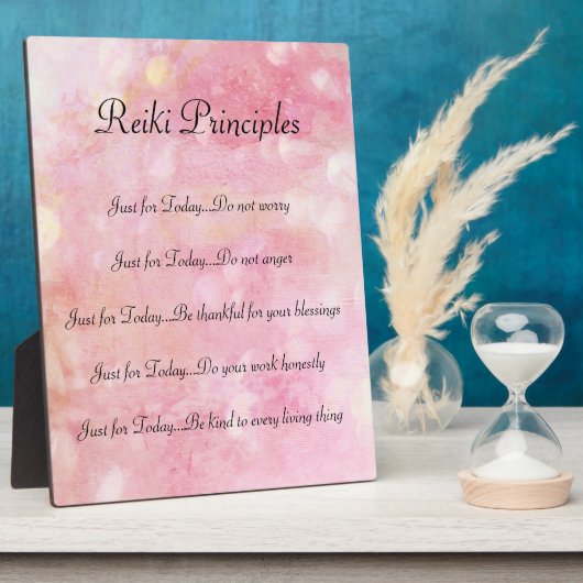 霊気原則 フォトプラーク (側面)