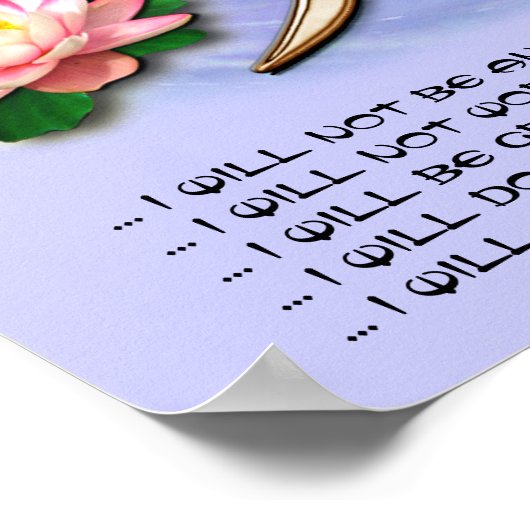 霊気原則 ポスター (角)