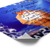 霊気原則 ポスター (角)