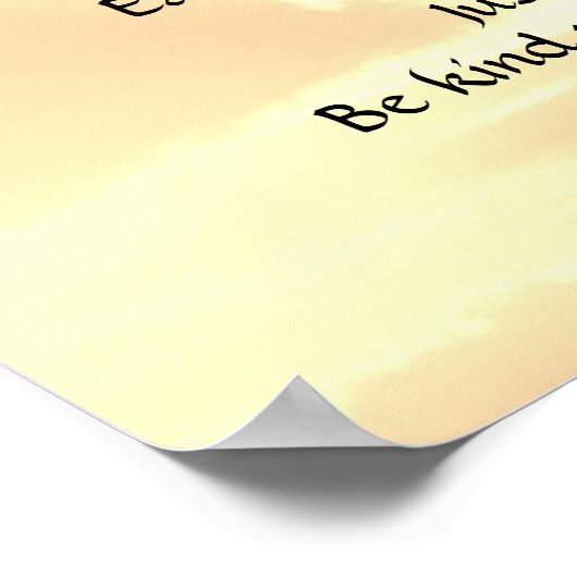 霊気原則 ポスター (角)