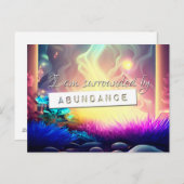 霊気吸引存在肯定の法則 ポストカード (正面/裏面)