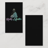 霊気師スピリチュアル瞑想会 名刺 (正面/裏面)