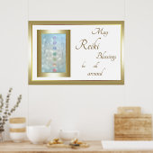 霊気恵みデザイン ポスター (キッチン)