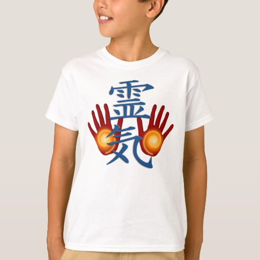 霊気手 Tシャツ (正面)