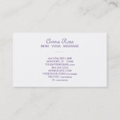 ~霊気星曼荼羅聖体幾何学ヒーラー 名刺 (裏面)