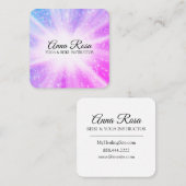 *~*霊気癒しのエネルギー線 スクエア名刺 (正面/裏面)