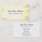 *~*霊気線の癒しエネルギー治療器の輝き 名刺 (正面/裏面)