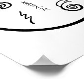 霊気記号 |秘伝霊気のマスターギフト ポスター (角)