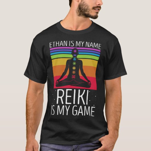 霊気霊気引用文と霊気 Tシャツ (正面)