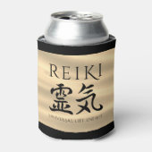 霊気霊気日本の書道生命エネルギー 缶クーラー (缶正面)