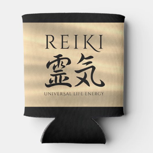 霊気霊気日本の書道生命エネルギー 缶クーラー (裏面)