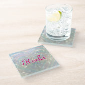 霊気 ガラスコースター (アングル)