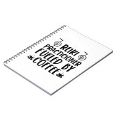 霊気&コーヒー |霊気マスタ霊気ギフトアイディア ノートブック (左側)