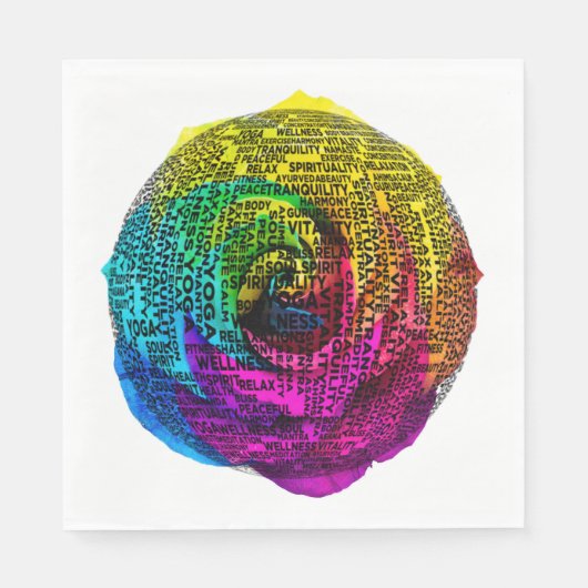 霊気/チャクラ スタンダードランチョンナプキン (正面)