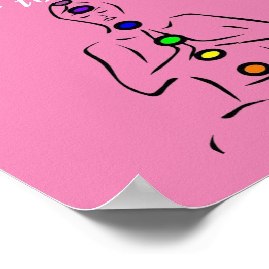 霊気/チャクラ ポスター (角)